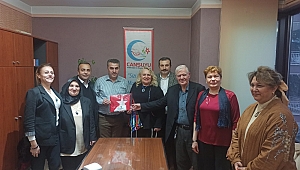 Kent Konseyi STK Grubu Cansuyu ve Sakatlar Derneğini ziyaret etti