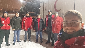 Kızılay'dan Yolda Kalanlara Destek 