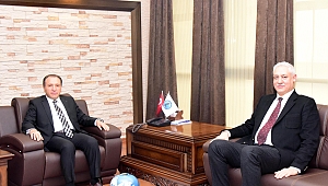 Özgül Termal Yönetim Kurulu Başkanı Özgül’den Rektör Karakaş’a Ziyaret