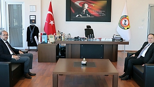 REKTÖR PROF. DR. OKUMUŞ’TAN SERTESER’E ZİYARET