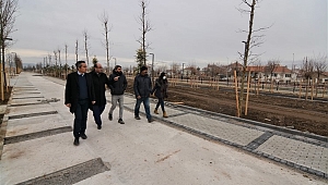 SANDIKLI MİLLET BAHÇEMİZ ŞEKİLLENİYOR..