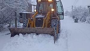 Şuhut İlçesinde Karla Mücadele Devam Ediyor