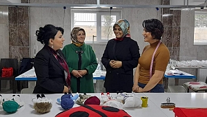 Sümeyra Çiçek ile Sevim Zeybek Ziyaretlerde Bulundu..