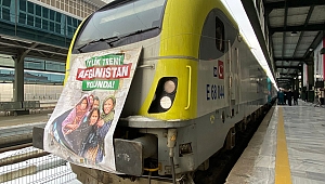 ULAŞTIRMA BAKANI KARAİSMAİLOĞLU: İNSANİ YARDIM TRENİ AFGANİSTAN'A YOLA ÇIKTI