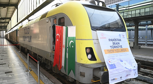 ULAŞTIRMA BAKANI KARAİSMAİLOĞLU: İSTANBUL -TAHRAN-İSLAMABAD YÜK TRENİ İKİ ÜLKE ARASINDAKİ TİCARETİ GELİŞTİRECEK