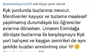 Üniversite Öğrencisinden Gelen Tweet Ekipleri Harekete Geçirdi..