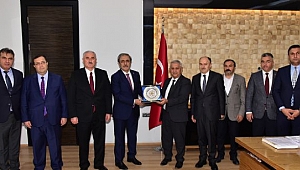 YARGITAY BAŞKANI AKARCA´DAN ZEYBEK BAŞKAN´A ZİYARET