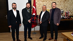 ZEYBEK BAŞKANA MUSTAFA TARLACI'DAN ZİYARET..