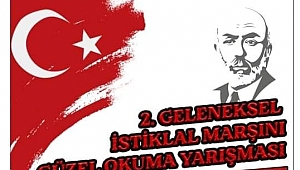 2. Geleneksel İstiklal Marşını Güzel Okuma Yarışması Başlıyor