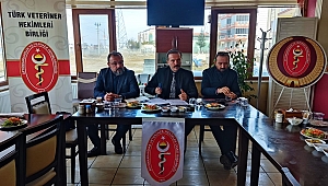 Afyon Veteriner Hekimleri Odası ilçe istişare toplantısı yapıldı.