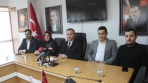 AK PARTİ İL BAŞKANI ULUÇAY GÜNDEMİ DEĞERLENDİRDİ..