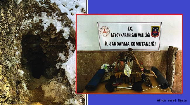 ANKARA VE KIRŞEHİR İLİNDEN GELEN YERALTI HIRSILARINA JANDARMA SUÇ ÜSTÜ YAPTI..
