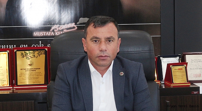 Başkan Asım Altıntaş’ın Regaip Kandili Mesajı