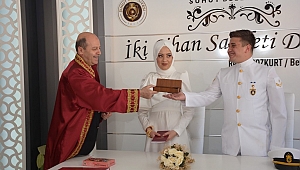 Başkan Bozkurt Genç Çiftin Nikahını Kıydı