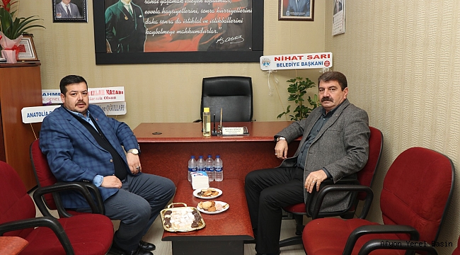 Başkan Sarı’dan Hayırlı Olsun ziyaretleri