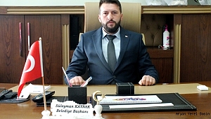 BAŞKAN SÜLEYMAN KAYNAK'IN REGAİP KANDİLİ MESAJI..