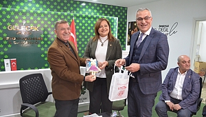 CHP MİLLETVEKİLİ KÖKSAL GELECEK PARTİSİNİ ZİYARET ETTİ