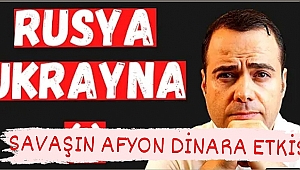  Dünyaca Ünlü Prof.Dr. Özgür Demirtaş Rus Ukrayna Savaşı'nın Afyon Dinara etkisini değerlendirdi