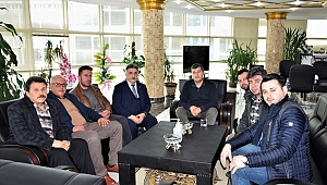 Esnaf Odası Başkanı Güler’den Başkan Atlı’ya Ziyaret