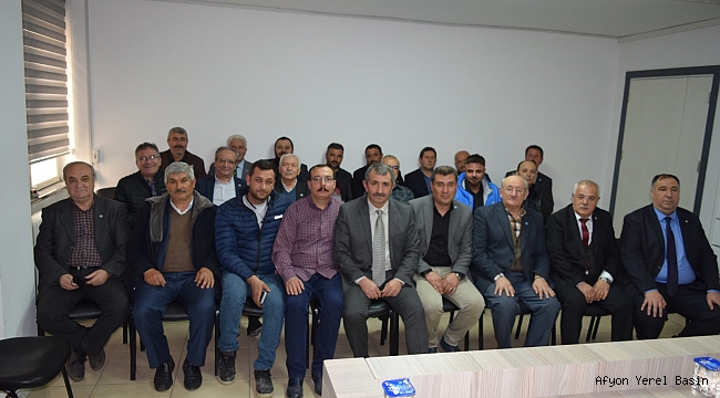 HACIMUSTAFAOĞLU, TEŞKİLATLARLA BULUŞTU