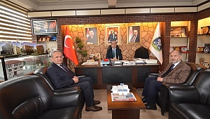 İL MÜFTÜLÜĞÜNDEN BAŞKAN MUSTAFA ÇÖL’E ZİYARET
