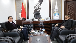 İlçe Emniyet Müdürü Pulat'tan Başkan Sarı'ya teşekkür 