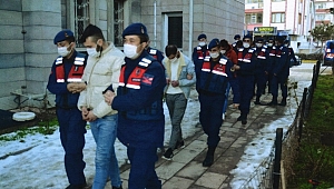 JANDARMA TARAFINDAN 5 ŞEHİR EŞİYASI YAKALANDI ..