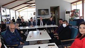 Kaymakam Ateş, Halk Toplantısı düzenledi