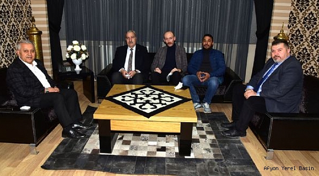 MHP´DEN ZEYBEK BAŞKAN´A ZİYARET
