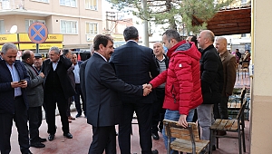 Milletvekili Özkaya’dan Başkan Sarı’ya ziyaret