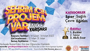 ´ŞEHRİM İÇİN PROJEM VAR´ MEKTUP YARIŞMASI