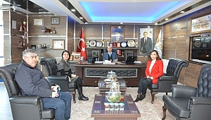 Şuhut MYO Müdürü Erdoğmuş ‘tan Başkan Bozkurt’a Ziyaret