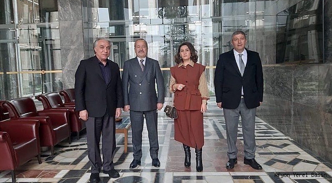 Taytak, Azerbaycan Devlet Sanatçısı Azerin’i TBMM’de misafir etti.