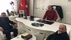 TÜRKİYE DEĞİŞİM PARTİSİNDEN BAŞKAN YÖRÜK’E HAYIRLI OLSUN ZİYARETİ