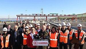 ULAŞTIRMA BAKANI KARAİSMAİLOĞLU: TÜRKİYE CUMHURİYETİ TARİHİNE ALTIN HARFLERLE YAZILACAK