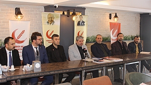 YENİDEN REFAH PARTİSİ YENİ YÖNETİM TANITIM TOPLANTISI DÜZENLEDİ..