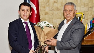 ZEYBEK BAŞKAN´A VERGİ HAFTASI ZİYARETİ