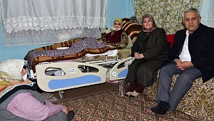 ZEYBEK BAŞKAN’DAN ÇAT KAPI EV ZİYARETLERİ