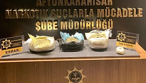  3 kilo 650 Gram Esrar Maddesi Ele Geçirildi.!!