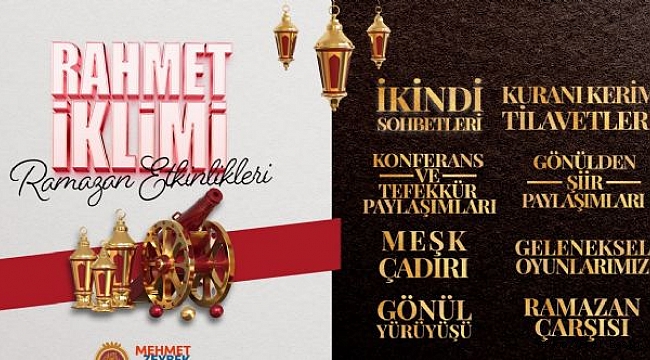 AFYON´DA RAMAZAN BU YIL BİR BAŞKA GÜZEL OLACAK