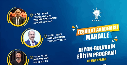 AK Parti teşkilatlarında heyecan devam ediyor…
