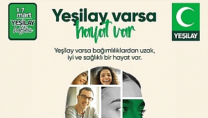 “Bağımlılıklarla mücadelemizi sürdürüyor, ‘Yeşilay Varsa Hayat Var’ diyoruz”