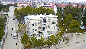 Başkan Bozkurt İlçe emniyet Müdürlüğü İnşaatında İncelemelerde Bulundu