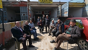 BAŞKAN MUSTAFA ÇÖL SANAYİ ESNAFIMIZI ZİYARET ETTİ