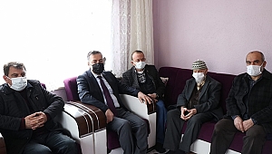  Başkan Sarı’dan Şehit Ailesine ziyaret