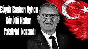  Büyük Başkan Gönüllü halkın takdirini kazanmaya devam ediyor