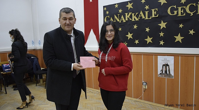 Çay İlçesinde 18 Mart Çanakkale Zaferi ve Şehitleri Anma Günü Kutlandı