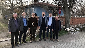  Dinar CHP'den Şehidimizin Ailesine Başsağlığı Ziyareti