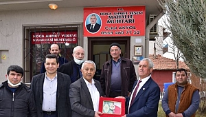  HOCA AHMET YESEVİ MAHALLESİ´NE ZİYARET