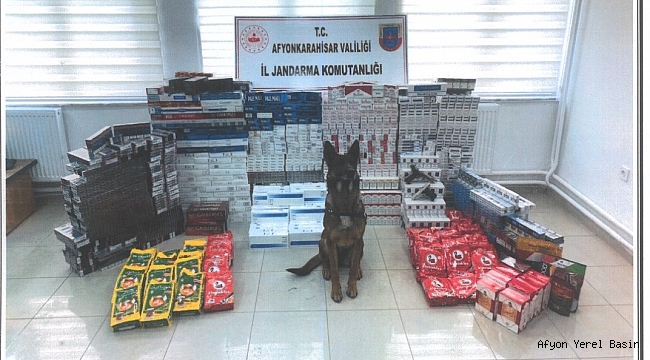 JANDARMA'DAN KAÇAK SİGARA OPERASYONU.!